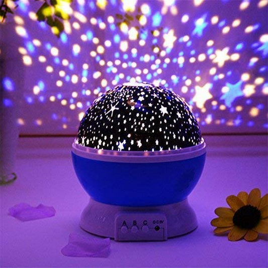 Star Master Rotating Night Light Projector – Starry Sky LED Projector Lamp for Bedroom Decor
