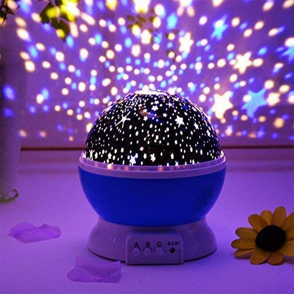 Star Master Rotating Night Light Projector – Starry Sky LED Projector Lamp for Bedroom Decor
